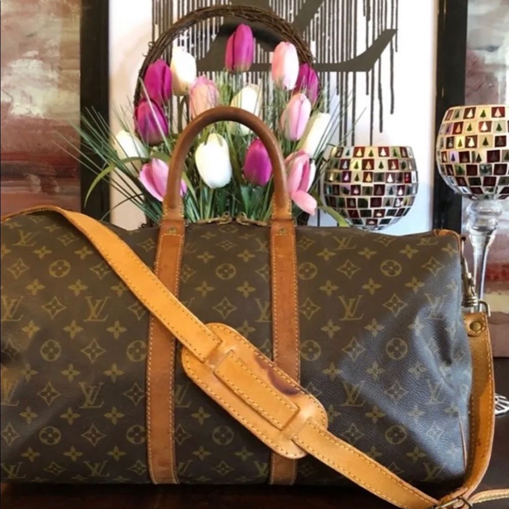 Authentic Louis Vuitton Keepall Bandouli!
